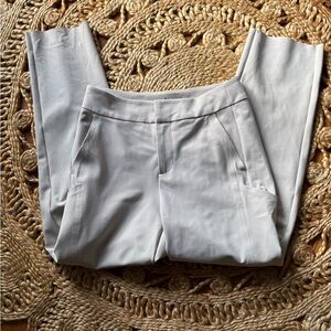 Athleta Women's light tan stellar Straight crop pants